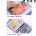 Slim Minimalist PU Leather Card Holder - 26 Card Slots Organizer Wallet, Compact and Stylish Accessory for Men and Women.