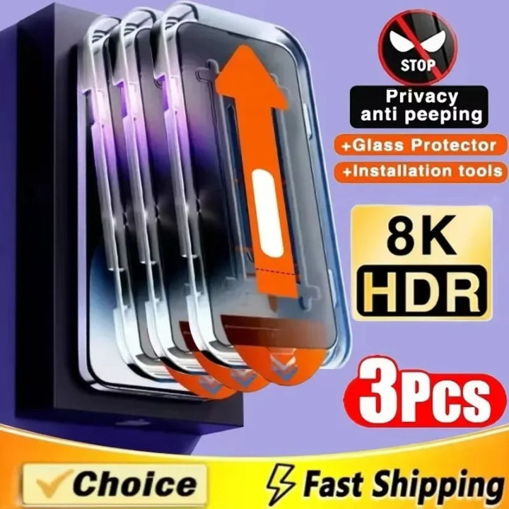 3Pcs%20Anti%20Spy%20Tempered%20Glass%20for%20iPhone%2016%2015%20Pro%20Max%2014%2013%2012%2011%20Plus%20One%20Click%20Dust%20Free%20Install%20Glass%20Anti-Spy%20Peeping%20Film%20-%20Image%203