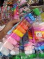 12pcs-1pac DIY soft Super clay/craft ideas for your baby/kids. 