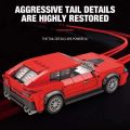 City Famous Speed Technical Sports Car Champions Supercar Model Assembly Building Block Classic Moc Vehicle Bricks Boy Toys . 