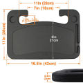 Multifunctional Car Steering Wheel Portable Tray Seat Organizer for Office Dining Reading Universal Car Bracket Tray Board. 