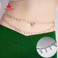 Belly Dance Performance Accessories for Women's Customized Exquisite Pearl Belt Girl's Oriental Belly Dancing Waist Chain.