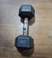 7.5kg  Hex Dumbbell 1 pcs - Black - Citizen Sports. 