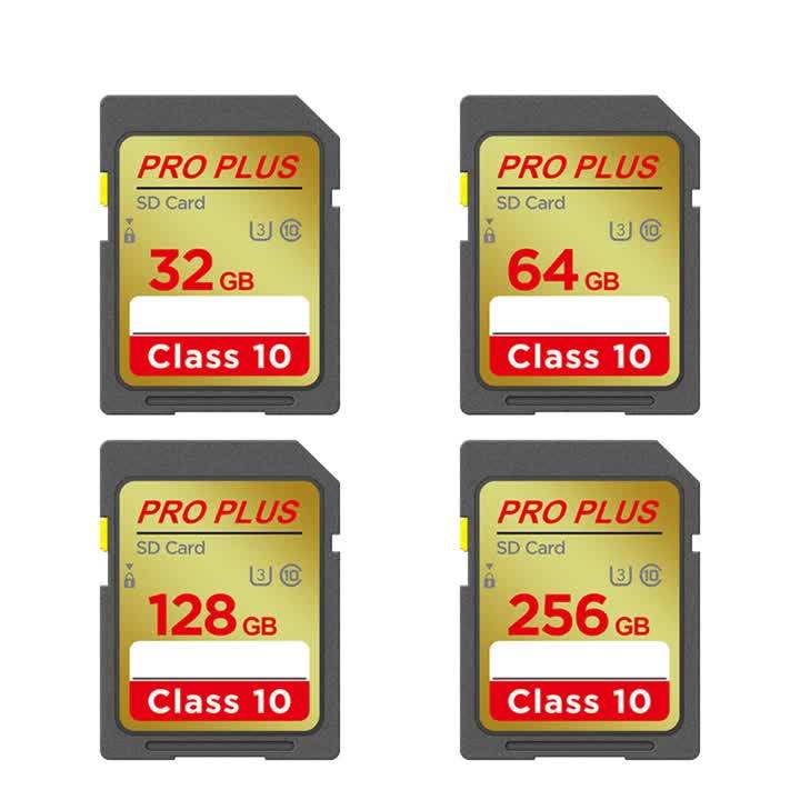 Ultra Original SD Card 32GB 64GB 128GB 256GB Class10 Memory Card C10 USH-1 Support for Camera Car DV SLR
