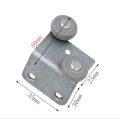 heavy wardrobe sliding door top bottom moving wheel hanging pulley wheel door furniture cabinet door roller track accessories. 