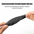 Car Rear Camera Rain Cover - Thickened & Widened Silicone, Non-Destructive Installation, Suitable for All Car Car Models, Clear. 