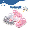 Baby Squeaky Shoes Summer Sandal High Quality Funny Toddler Sound Prewalking Sneaker Cute Butterfly-Bowknot for Kid Girls MY2401. 