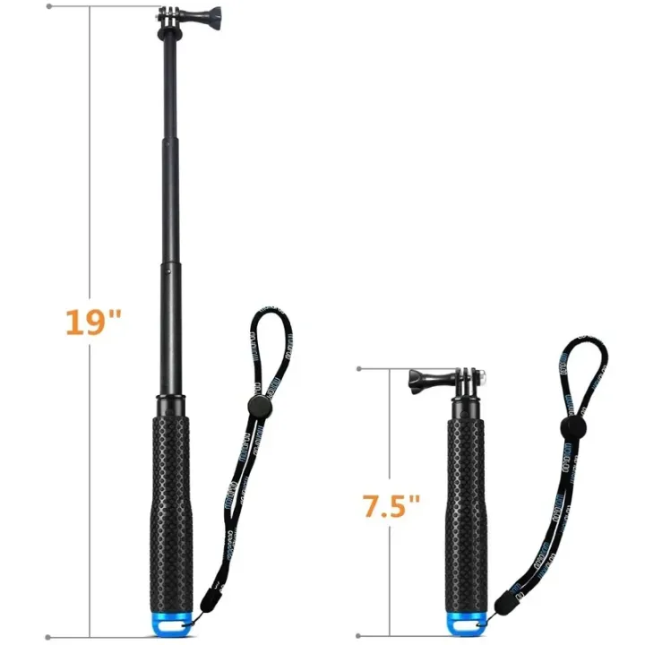 19"%20Handheld%20Extendable%20Go%20Pro%20Selfie%20Stick%20Aluminum%20Monopod%20Tripod%20for%20%20Hero%2013%2012%2011%2010%209%20SJCAM%20SJ8%20Sj6%20%20Accessories%20-%20Image%202