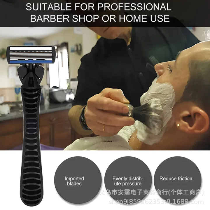 1%20Handle%20+%204%20Blades%20Manual%20Hair%20Shaver%20Razor%20For%20Men%20With%206%20Layer%204%20Pcs%20Blade%20Set%20With%20Cleaning%20brush%20-%20Image%206