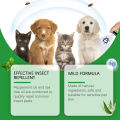 Mite Removal Spray Cats Dogs Flea Killer Itching Relief Remove Ticks Cat Allergy Treatments Anti Lice Insect Pet Skin Care Spray. 
