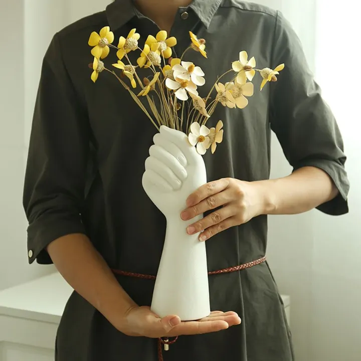 Human%20Body%20Flower%20vase%20Delicate%20Vase%20Insertion%20Aesthetic%20Decorative%20Arm%20Body%20Ornament%20Home%20Decoration%20Resin%20Ceramic%20vase%20Home%20home%20decoration%20item%20-%20Image%204
