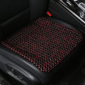 Summer  Wooden Bead Seat Cushion  Stitched by Hand  Comfortable and Breathable  Suitable for Office, Home and Car. 