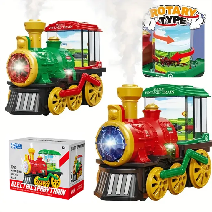 Electric%20Steam%20Train%20Toy,%20Crash%20Truck%20with%20Steam%20Locomotive,%20Smoke,%20Lights%20and%20Sounds,%20360%20Degree%20Rotating%20Christmas%20Train%20Truck%20-%20Image%203
