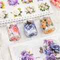 PET Washi Tape Flower Garden Series Decorative Tape Set DIY Sticker for Plant and Flower Lovers Diary DIY Material Collage Tape. 