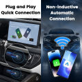Smallest CarlinKit Wireless CarPlay Adapter MINI Ultra Android Auto Box USB Dongle Plug and Play for OEM Car Seamless Connection.