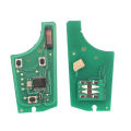 jingyuqin Car Flip Remote Key Fob 2/3 B 434Mhz PCF7946/7947 For Vauxhall Opel Astra H 2004 2005 2006 2007 2008 2009 Zafira B.