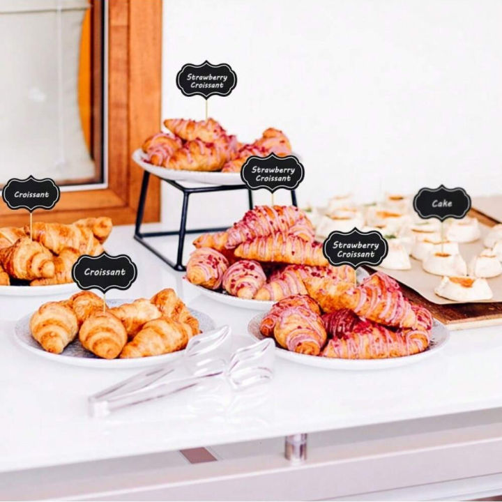 24pc%20Mini%20Blackboard%20Paperboard%20Message%20Slate%20Business%20Card%20Holder%20Memo%20Label%20Brand%20Number%20Table%20Price%20For%20Home%20Restaurant%20Party%20-%20Image%206