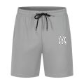 Men's Plus Size Knit Shorts - Elastic Drawstring Waist Casual Summer Shorts, Breathable Lightweight Fabric.