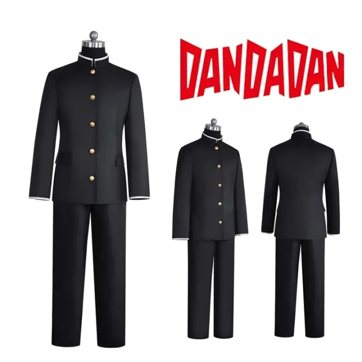 Ken%20Takakura%20Cosplay%20Costume%20Wig%20Anime%20Dandadan%20Okarun%20School%20Uniform%20Black%20Jacket%20Pants%20Gakuran%20Glasses%20Halloween%20Party%20Men%20-%20Image%202