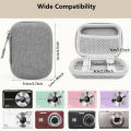 Digital Camera Case for CAMKORY, KODAK PIXPRO FZ45/FZ55,  IXUS 285 HS, Small Travel Compact Camera Holder with Mesh Pocket. 