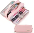 Pencil Case Large Capacity Pencil Pouch Aesthetic Pen Bag Office Stationery Organizer Simple Sturdy Multifunctional Pencil Bag.