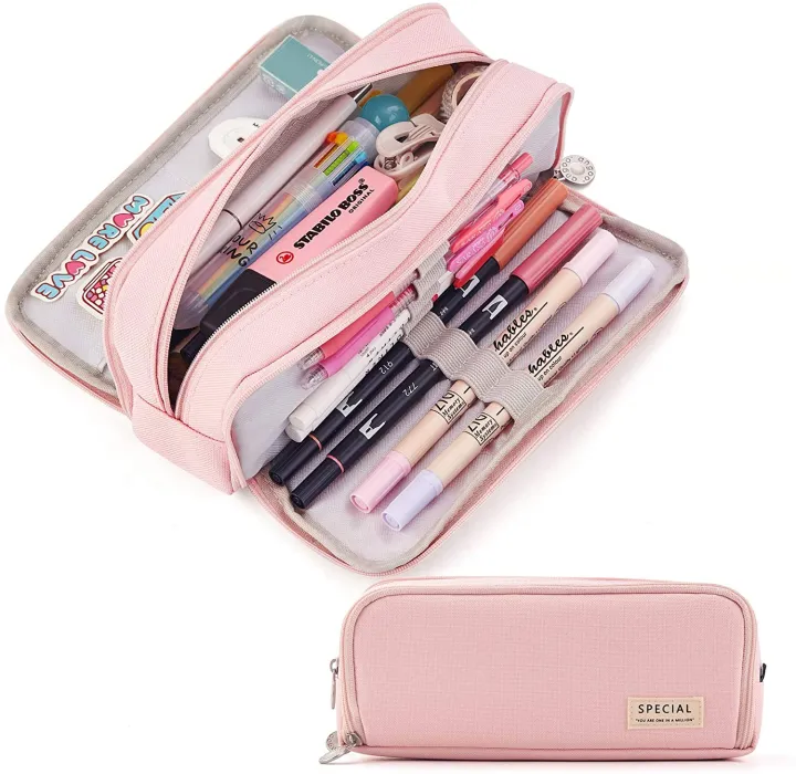 Pencil%20Case%20Large%20Capacity%20Pencil%20Pouch%20Aesthetic%20Pen%20Bag%20Office%20Stationery%20Organizer%20Simple%20Sturdy%20Multifunctional%20Pencil%20Bag%20-%20Image%207