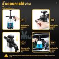[Express delivery in Thailand🇹🇭🇹🇭[Hot sale] mu [hot sale!!] foam injection tank car wash foam sprayer tank car foam sprayer single bottle washing car 2L Lotus ready to ship in Thailand. 