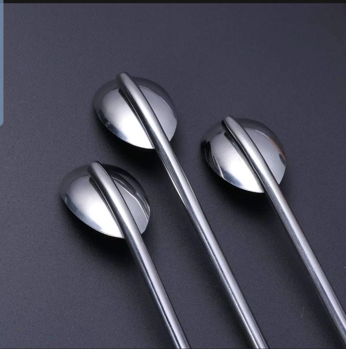 6%20Pcs/Pack%20Stainless%20Steel%20Oval%20Shape%20Metal%20Drinking%20Spoon%20Straw%20Reusable%20Straws%20Cocktail%20Spoons%20Set(Primary%20Color)%20-%20Image%206