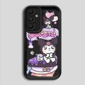 Sanrio Cute Kuromi Phone Case for Samsung Galaxy A71 A13 A12 A51 A21s A11 A05s A31 A06 A03 A30 A04s A50 Luxury Cover. 