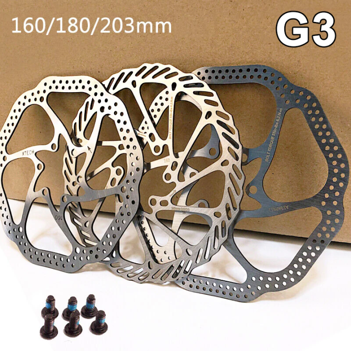 G3 Rotor Bike Hydraulic Brake Disc MTB 160mm 180mm 203mm Bicycle Rotor ...