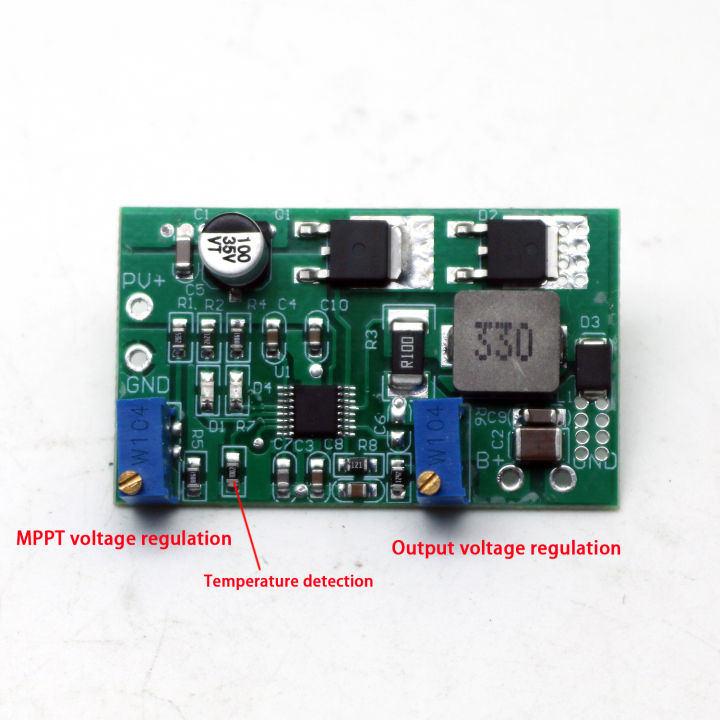 CN3722 Solar MPPT Charger Module 1S 2S 3S 4S Li-ion LiFePO4 lead-acid Battery BMS 7.2V 8.4V 12V 12.6V 16.8V 2A Charging Current