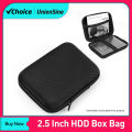 UnionSine Hard Disk Case Portable HDD Protection Bag for External 2.5 Inch Hard Drive/Earphone/U Disk Hard Disk Drive Case. 