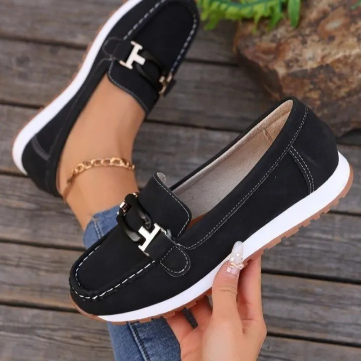 Spring%20New%20Women's%20Buckle%20Low-top%20Casual%20Shoes%20Fashion%20Round-toed%20Vulcanized%20Shoes%20Comfortable%20Slip-on%20Women's%20Flat%20Shoes%20-%20Image%204