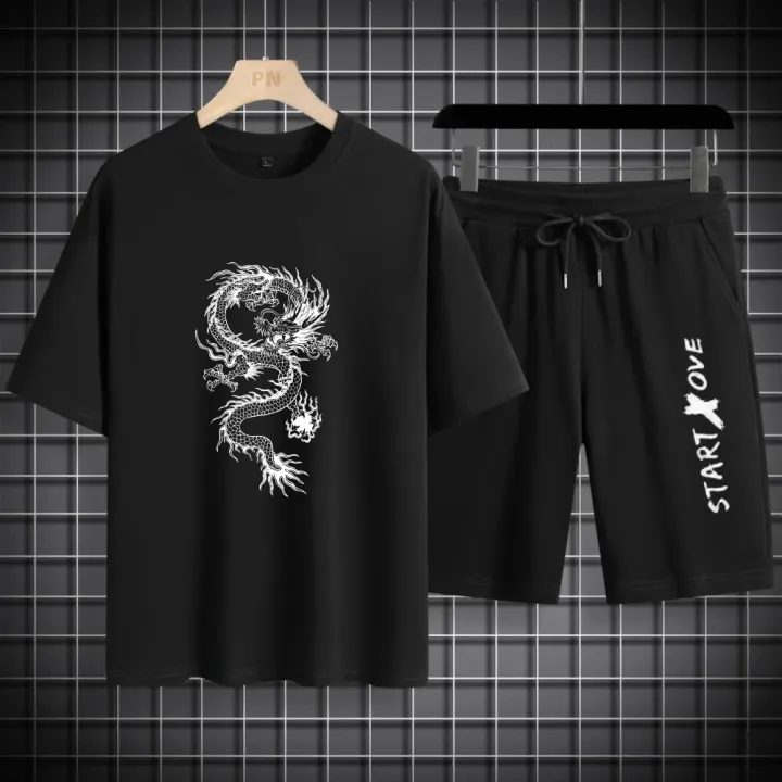 2025%20Summer%20Thin%20Casual%20Men%20Set%20Manga%20Graffiti%20Tees%20T-Shirt+Shorts%202-Piece%20Comfortable%20and%20Breathable%20Men%20Top%20Print%20Tshirts%20Sets%20-%20Image%207