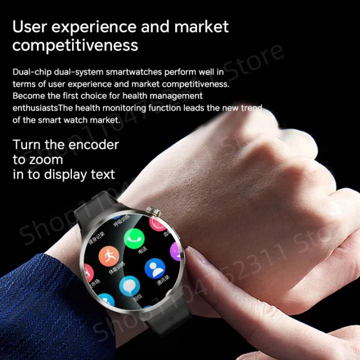 Dual%20System%20Android%2013.0%20Smartwatch%204G%205G%20LTE%20Smart%20Watch%20with%20210%C2%B0%20Rotary%20Camera%20WIFI%20Compass%201900Mah%20Battery%201.98inch%20-%20Image%205