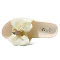 New Elegant Women Heeled Sandals with Bow Detail and Rhinestone Decoration - High-Quality Fashion Footwear. 