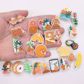 25Pcs Bohemian Style Elephant Flower Leaf Moon Rainbow Bear Woman Cactus PVC Shoe Charms For Clogs Pins Hole Slipper Decoration. 