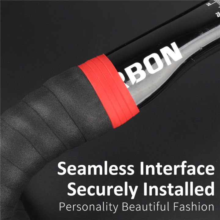 WEST%20BIKING%202pcs%20Road%20Bicycle%20Handlebar%20Strap%20Tape%20Fixing%20Silicone%20Ring%20Anti-Slip%20%20Sleeve%20Loop%20High%20Elastic%20Handlebar%20Tape%20-%20Image%202