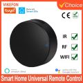 Tuya WiFi RF IR Remote Control 433MHz/315MHz For Smart Home Via Smart Life for Air Conditioner ALL TV Support Alexa,  Home. 