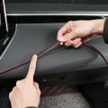 Pu leather Car Style Universal DIY Flexible Interior Moulding Trim Strips Car Accessori Decoration Braid Strip Dashboard Sticker. 
