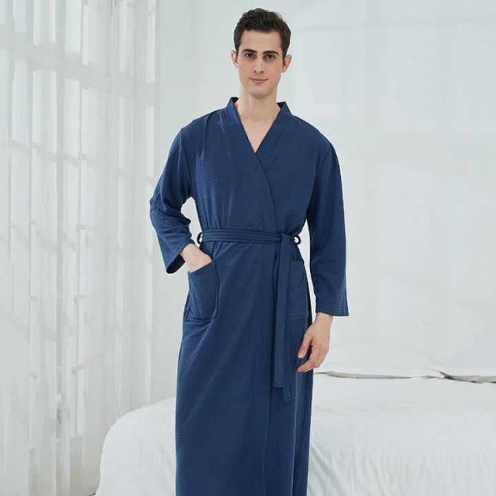 Bathrobe%20for%20Men%20Woman%20Long%20Absorbent%20Terry%20Bath%20Robe%20Kimono%20Men%20Towel%20Bathrobe%20Solid%20Sleepwear%20Women%20Dressing%20Gown%20-%20Image%204