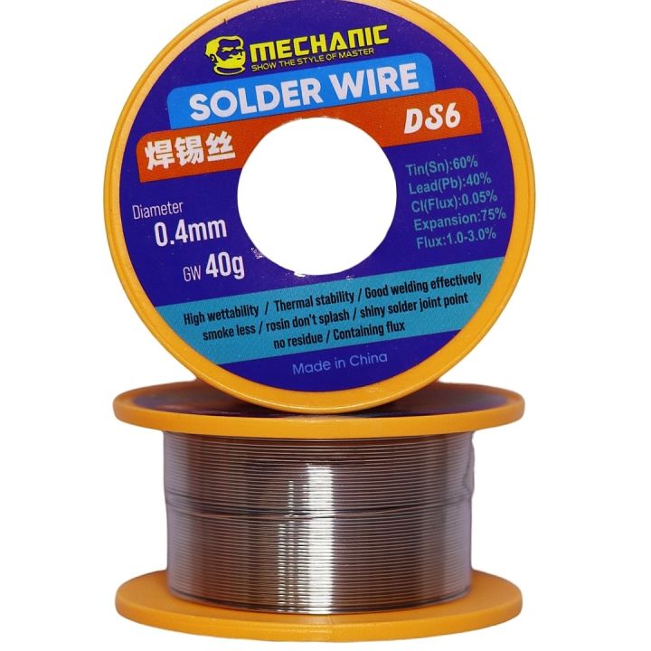 MECHANIC%20Soldering%20Wire%20DS6%200.4mm%7C40Gm%20Alloy:60/40%20-%20Image%203