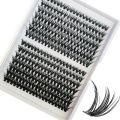 280pcs Individual Lashes Cluster D Curl Eyelash Extension Kit 30D 40D 9-15mm Mix Lash Clusters. 