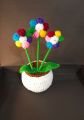 Crochet Flower pot for table. 