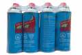 Can Gas Cylinder 4 Pieces Pack Butane Gas For Portable Gas Stoves. 