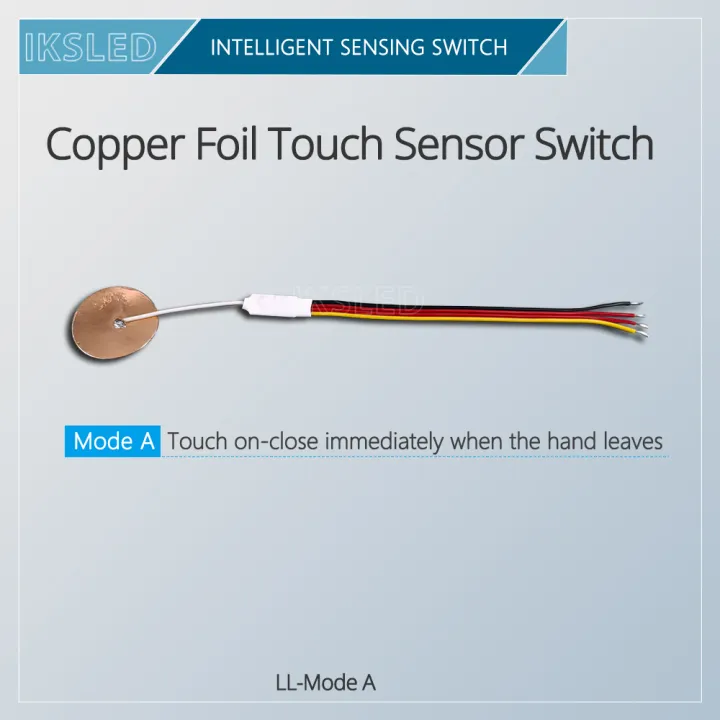 Mini Touch Sensor 5v12v mini touch sensor switch without opening, penetrating wood board ...