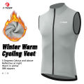 X-TIGER Winter Warm Cycling Vest Fleece Windproof Bike Jacket Sleeveless Coat Bicycle Thermal Vest Unisex Cycling Jerseys. 