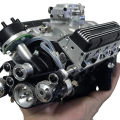 V8 Engine Kit Gas Small-Block Engine Model Kits Mini Build Your Own Stem Cison Running Engine Kits That Runs. 
