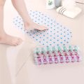 1PC Anti-slip shower pad with suction cup Massage Mat anti-fall children's foot pad PVC bathroom floor mat Bathroom accessories. 