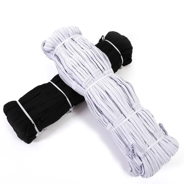 White/Black%20Flat%20Elastic%20Bands%20Elastic%20%20Band%20Cloth%20Garment%20Elastic%20Tape%20For%20DIY%20Sewing%20Stretch%20Rope%20Acces%203/4/5/6/8/10MM%20-%20Image%202